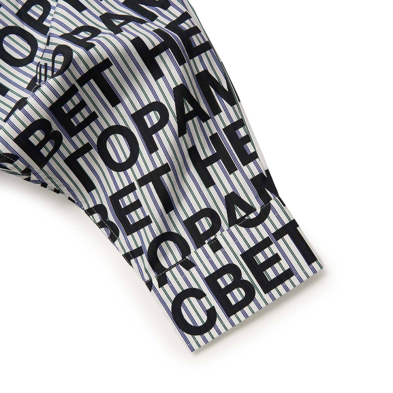 rassvet rassvet printed shirt (white / blue)