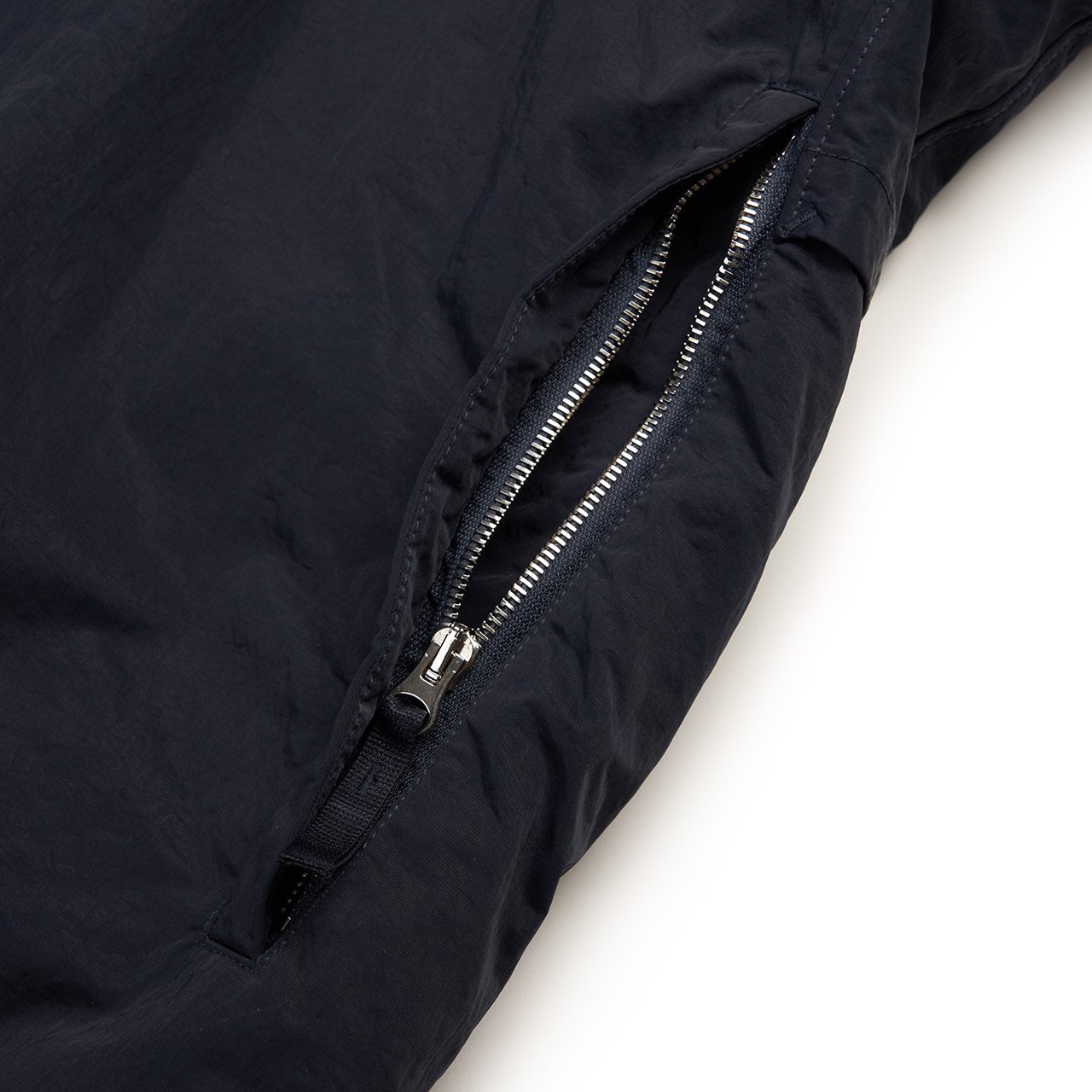 stone island stone island nylon car coat (navy)