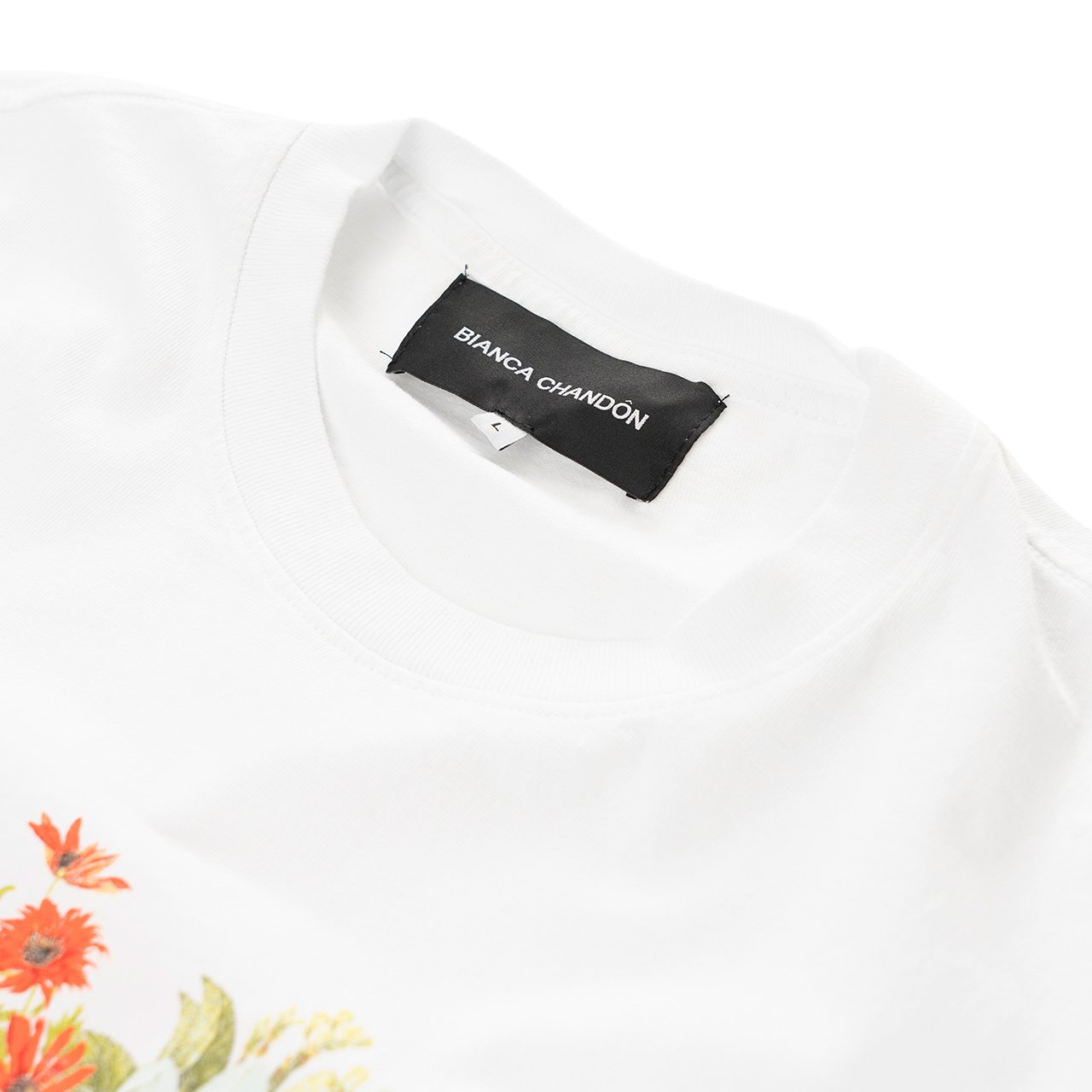 bianca chandôn bianca chandôn floral logotype t-shirt (white)