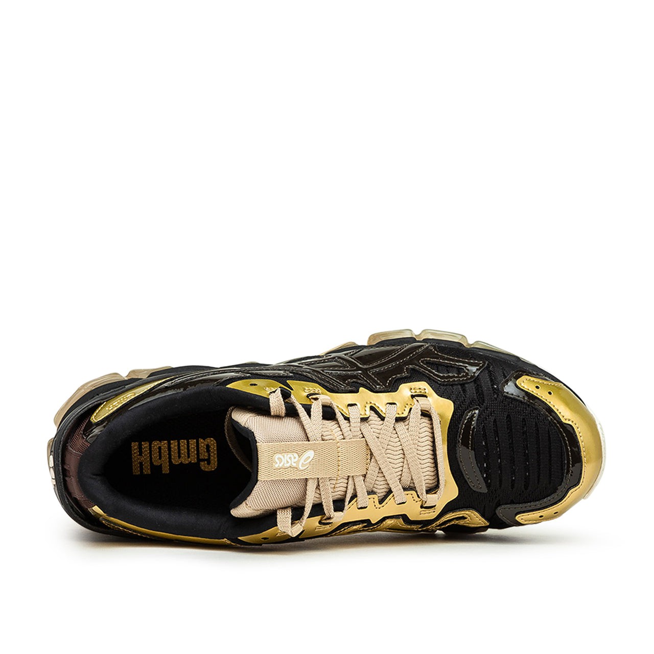 asics asics x gmbh gel-quantum 360™ 6 re (gold / black)