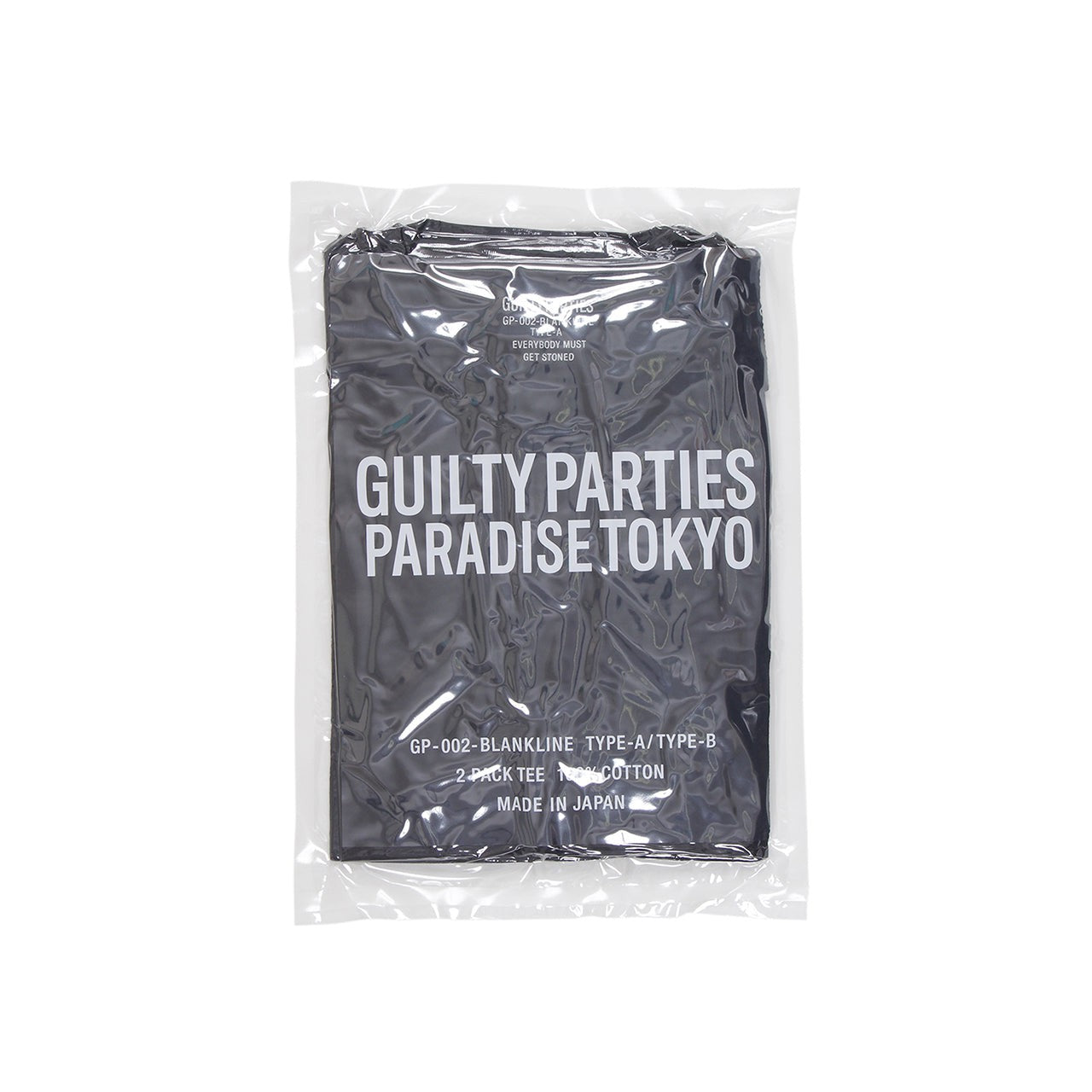 wacko maria wacko maria classic 2 pack t-shirt (black)