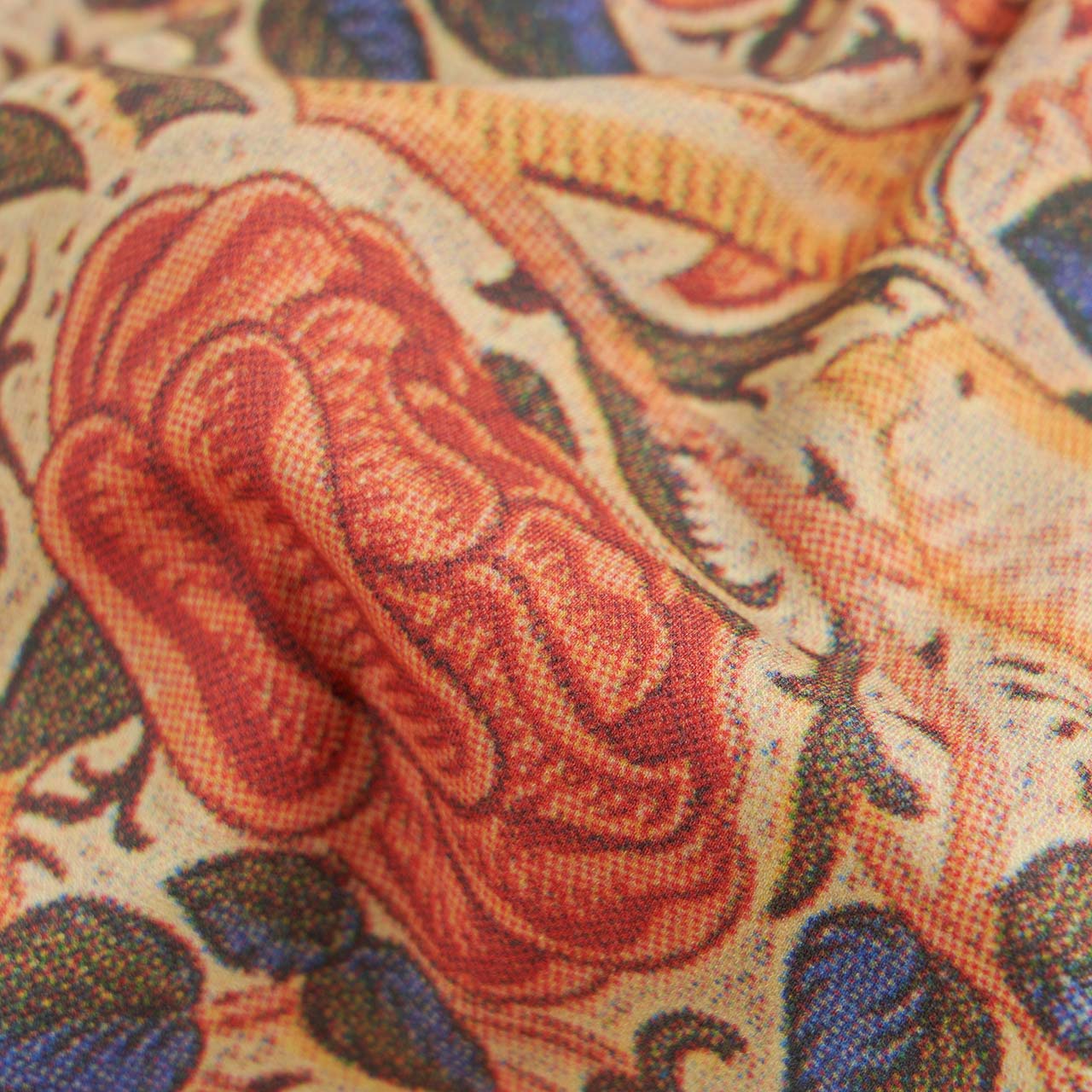 fucking awesome fucking awesome warm up pants (blue / orange)