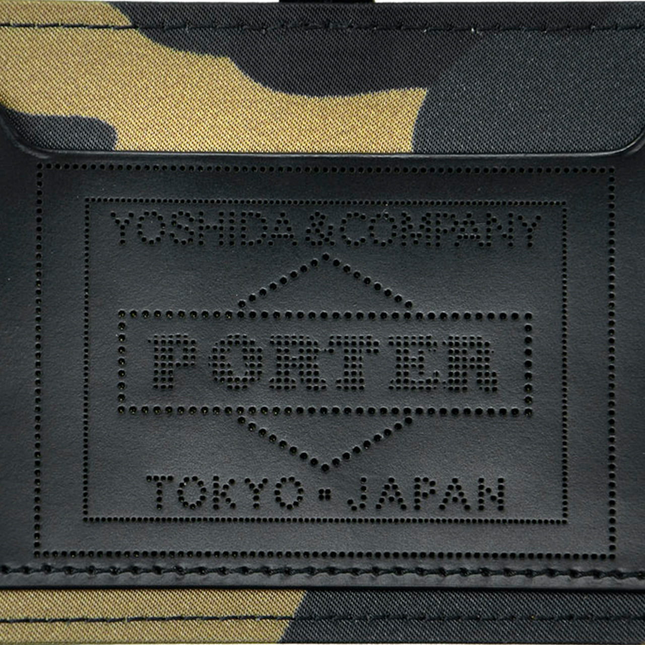 Porter by Yoshida Porter by Yoshida Camouflage Wallet ID Case (Khaki) 381-03000-33