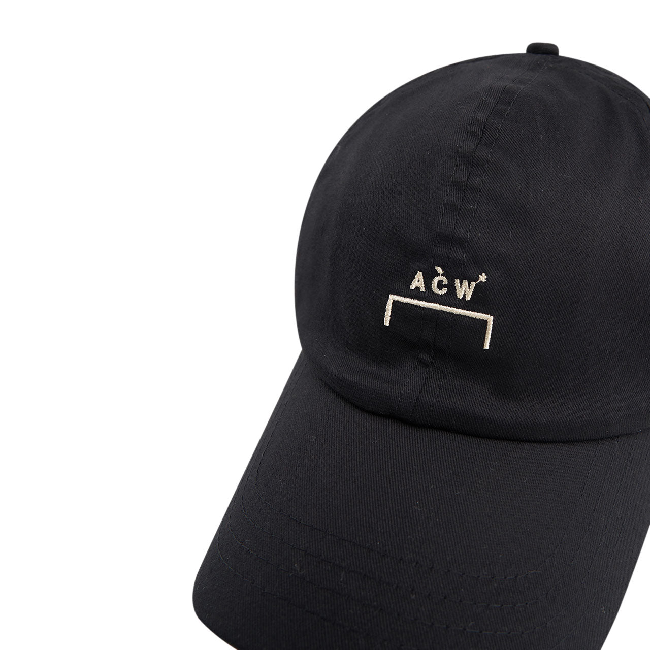 a-cold-wall* cotton bracket cap (black) - a.plus