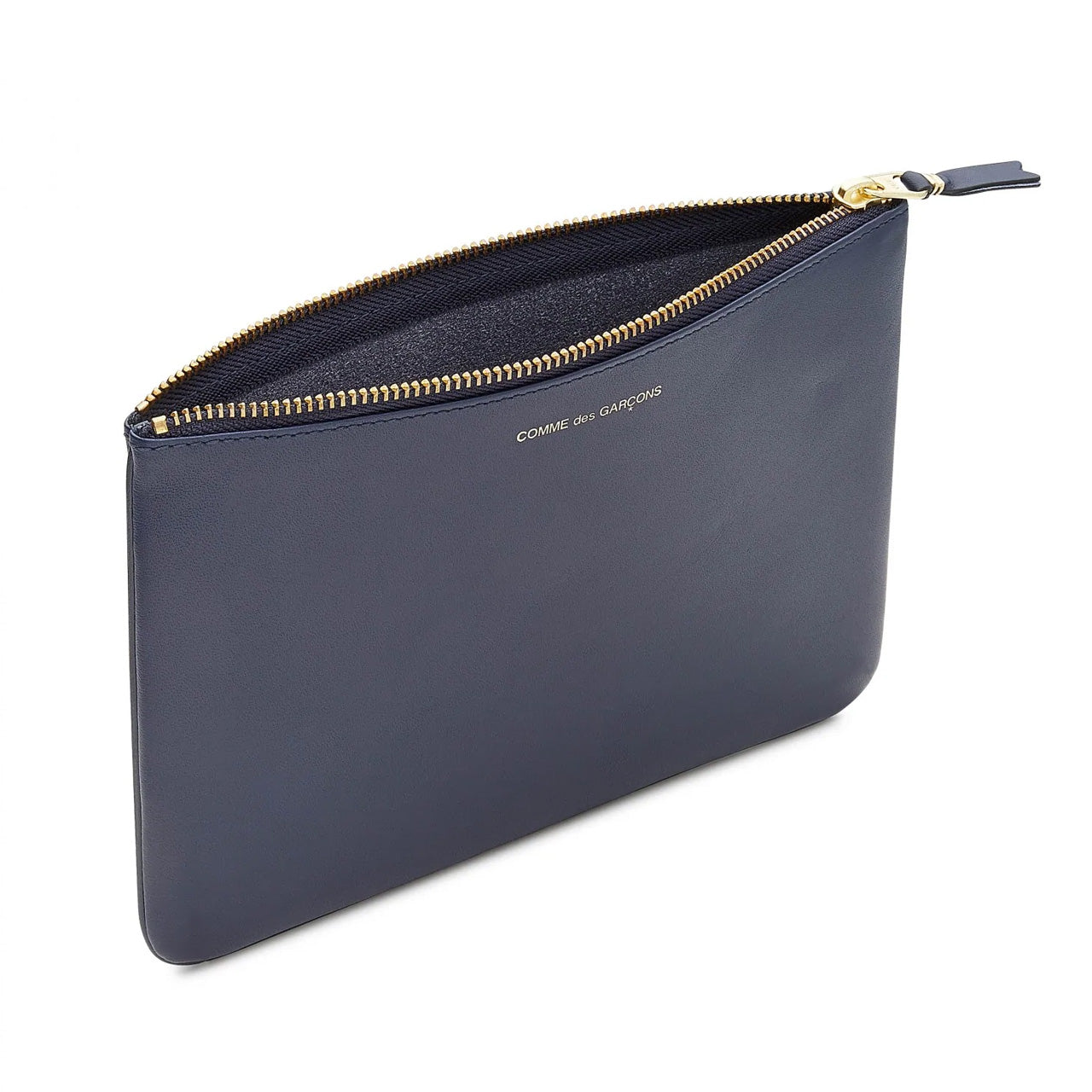 comme des garçons classic wallet (navy) - a.plus