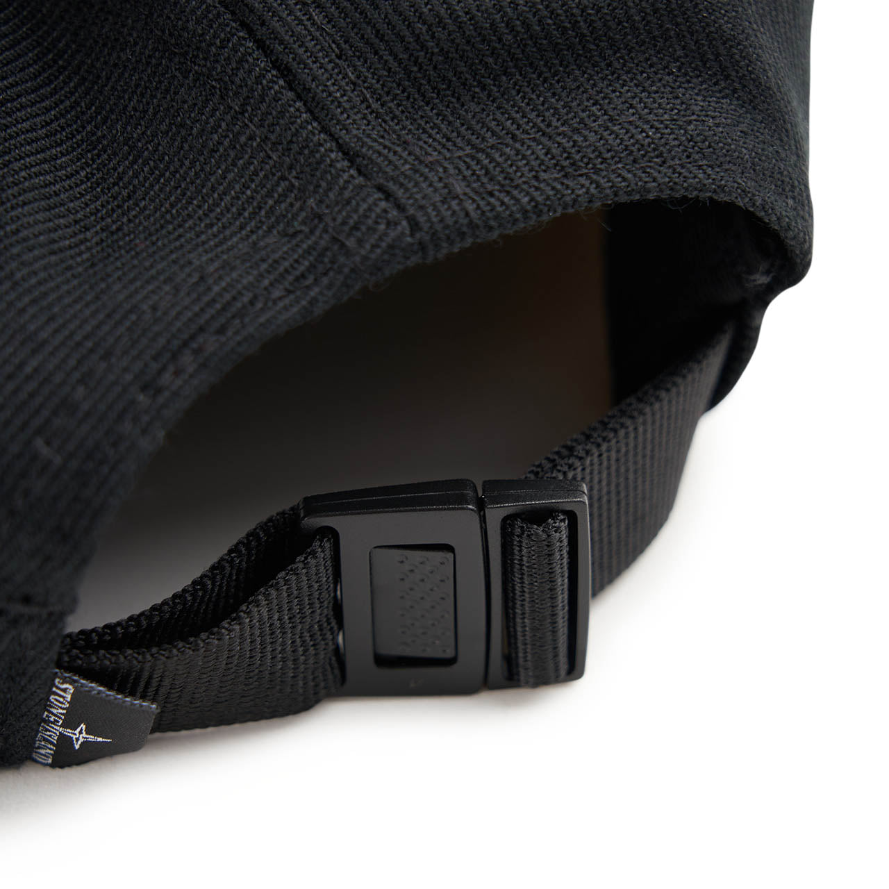 stone island 6-panel cap (black) - a.plus