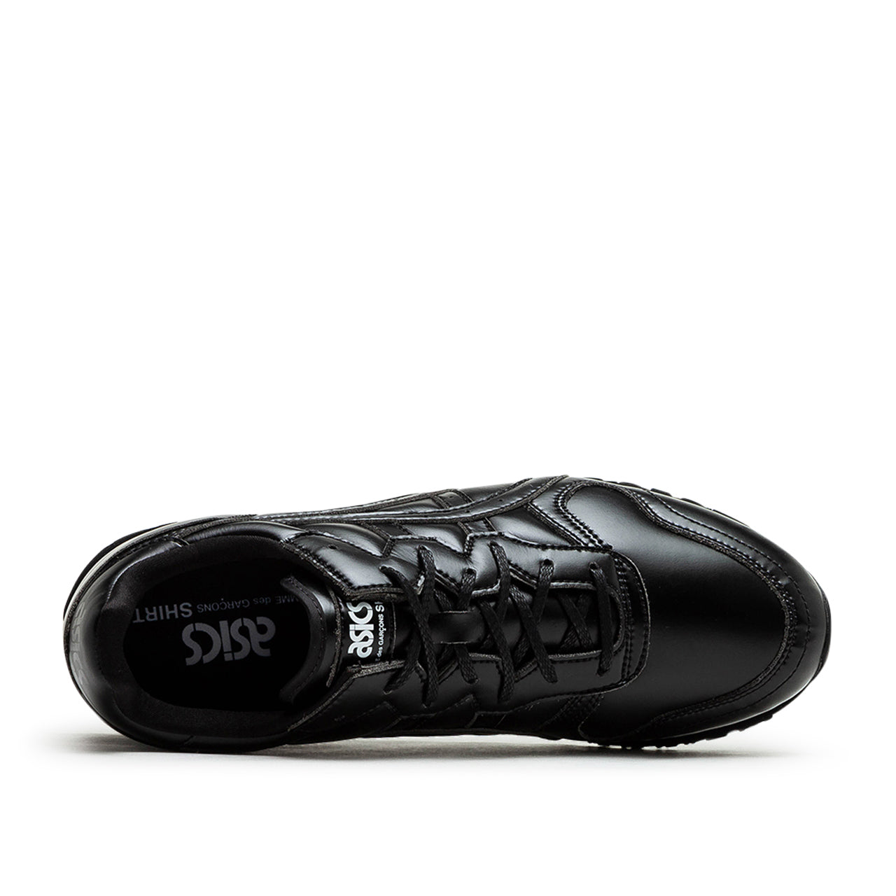 comme des garçons shirt x asics oc runner sneakers (black) - a.plus