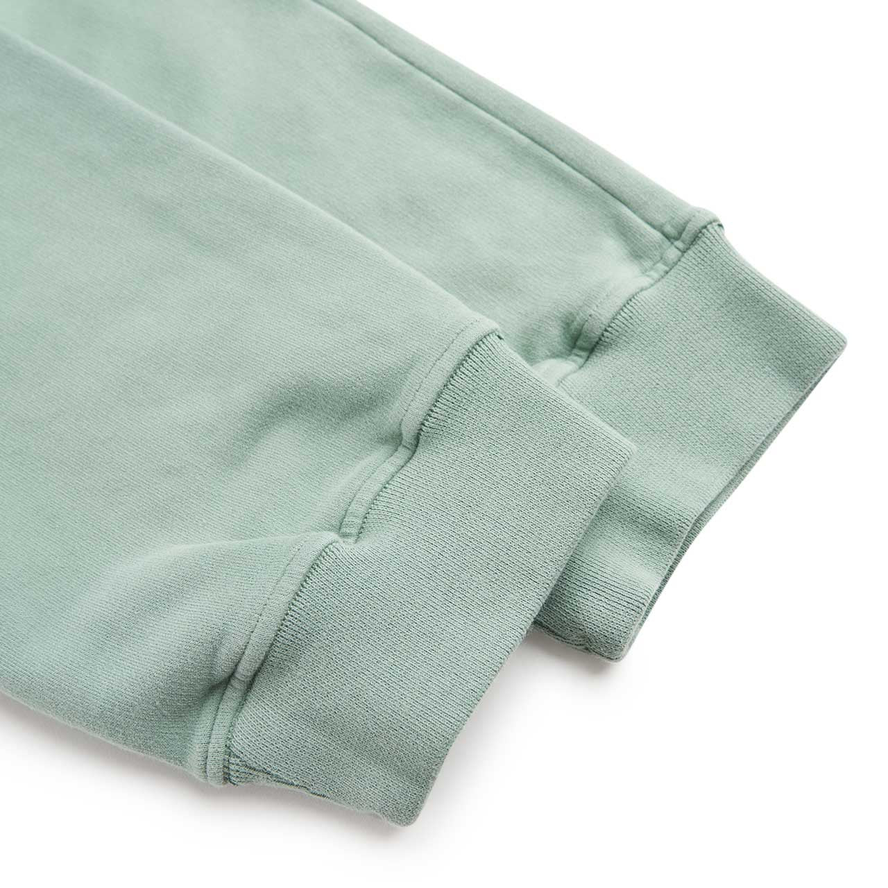 stone island tapered track pants (sage) - a.plus