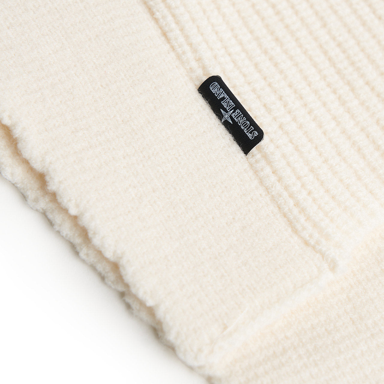 stone island shadow project neck warmer (white) - a.plus