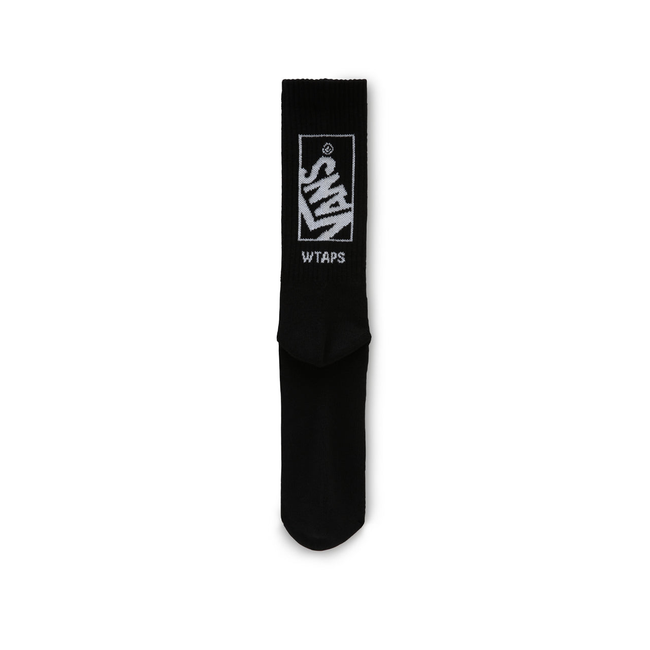 vans x wtpas crew socks (black) - a.plus