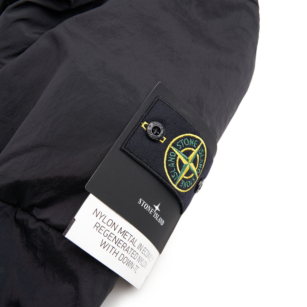 stone island down jacket (black) - a.plus