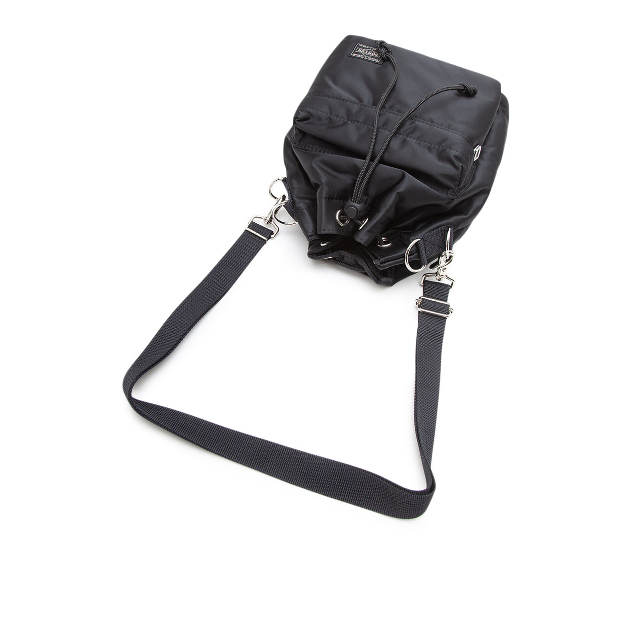 porter by yoshida small balloon sac bag (black) - a.plus
