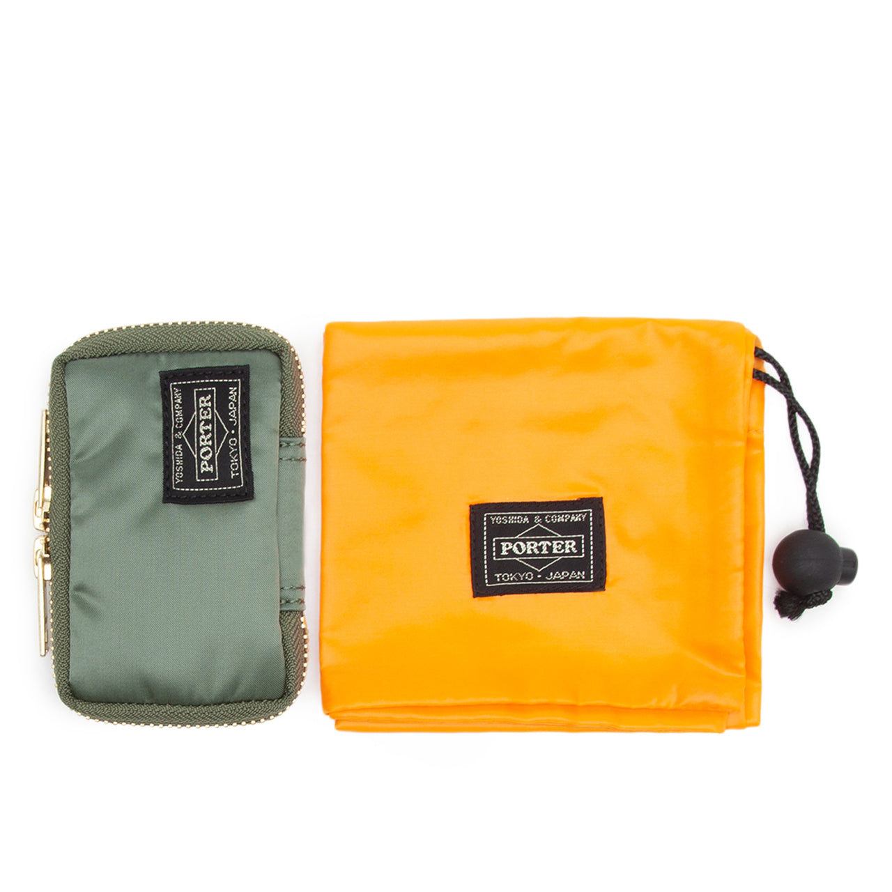 porter-yoshida & co. tanker key case (olive) - a.plus