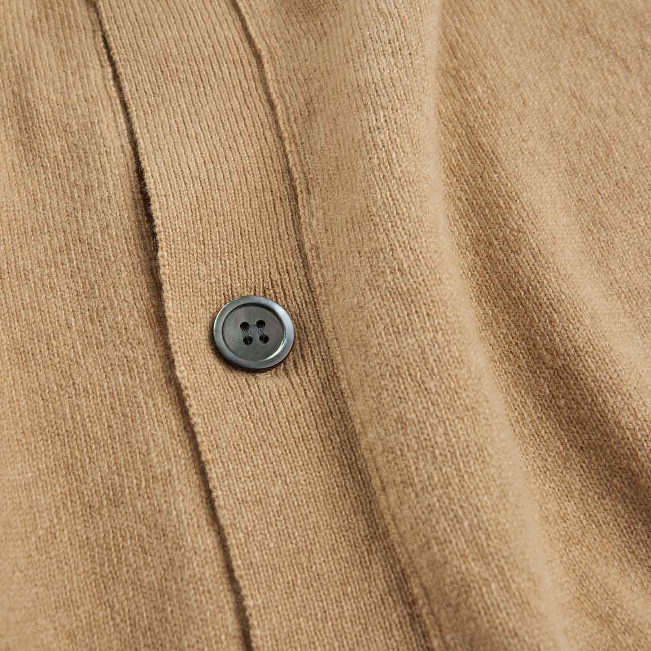 comme des garçons play cardigan (brown) - a.plus