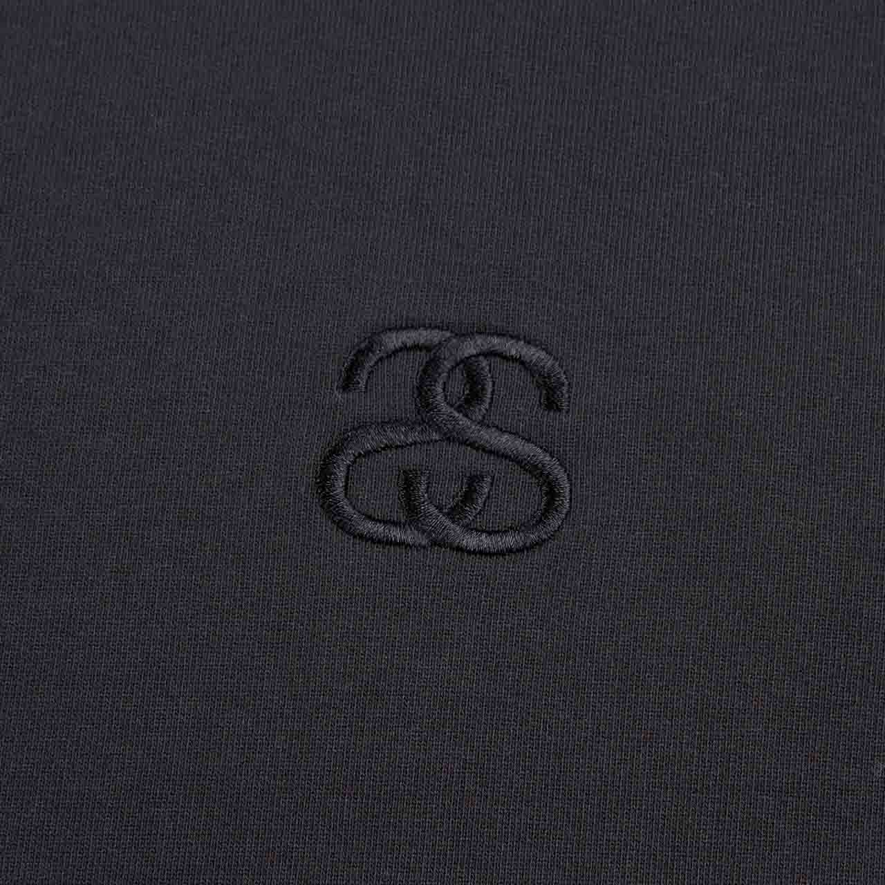 stüssy ss-link fleece vest (black) - a.plus