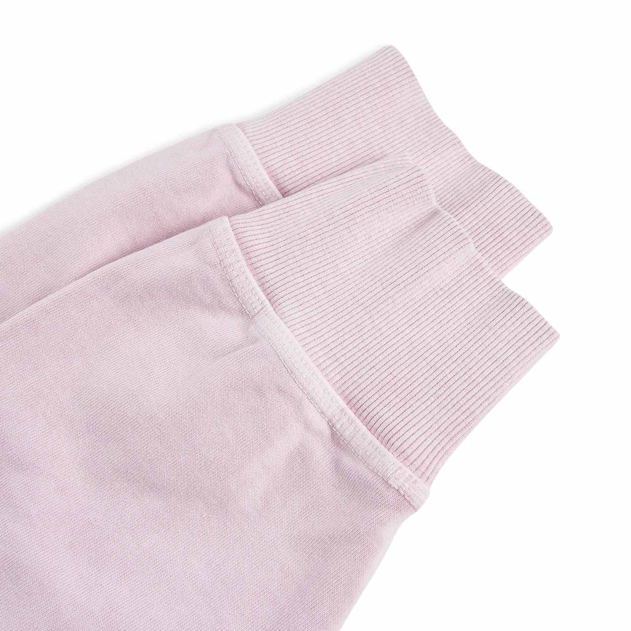 stüssy glamour pigment dyed crew (blush) - a.plus