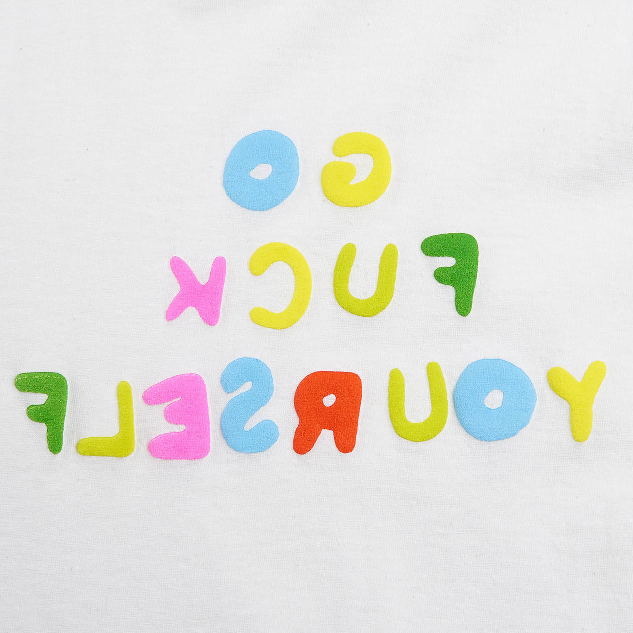 fucking awesome gfy t-shirt (white) - a.plus