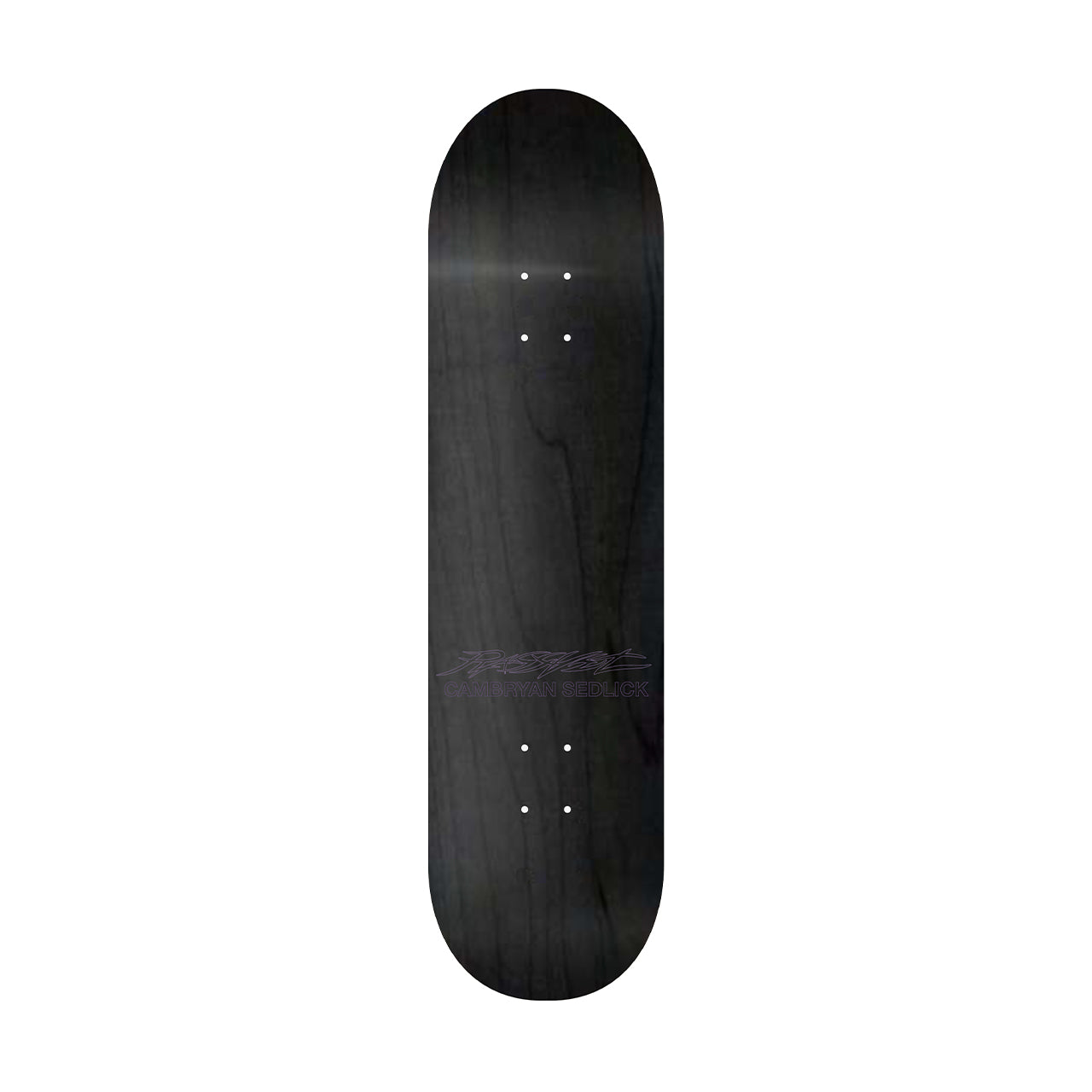 rassvet sedlick wood skatedeck (black) - a.plus