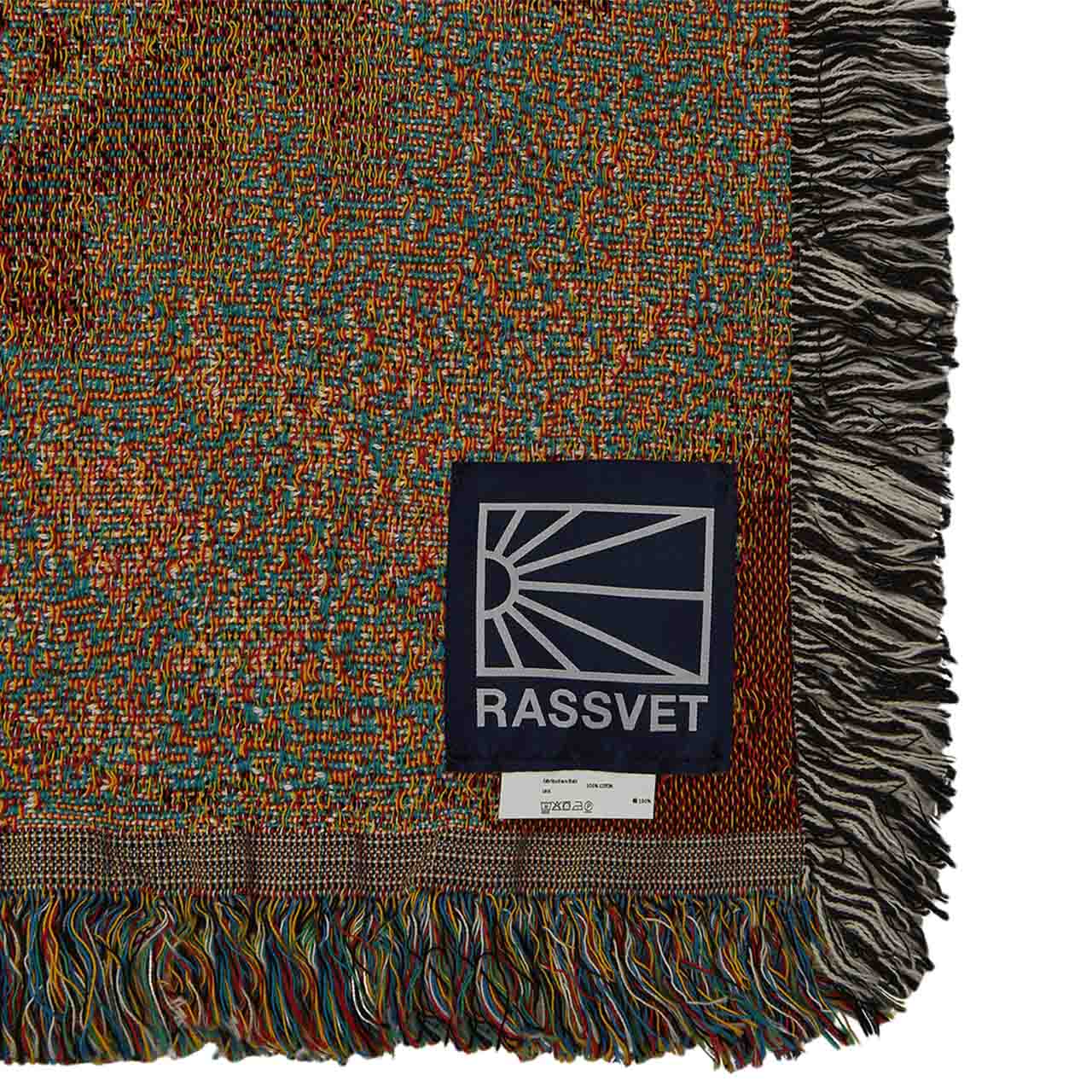 rassvet x dian liang blanket (brown / black) - a.plus