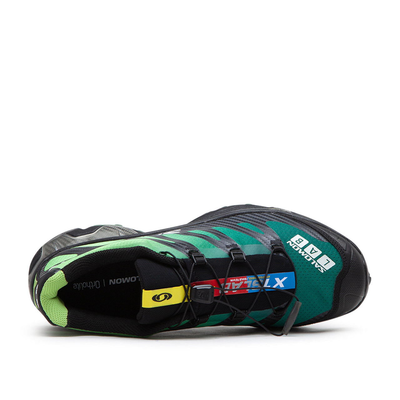 salomon xt-4 og (eden / bright lime green / white) - a.plus