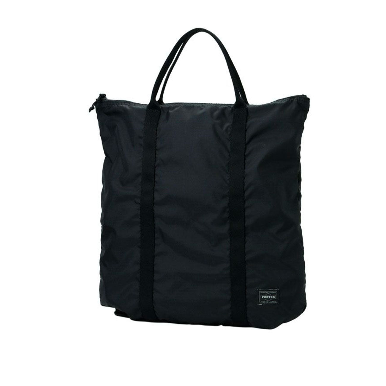 porter by yoshida flex 2 way tote bag (black) - a.plus store