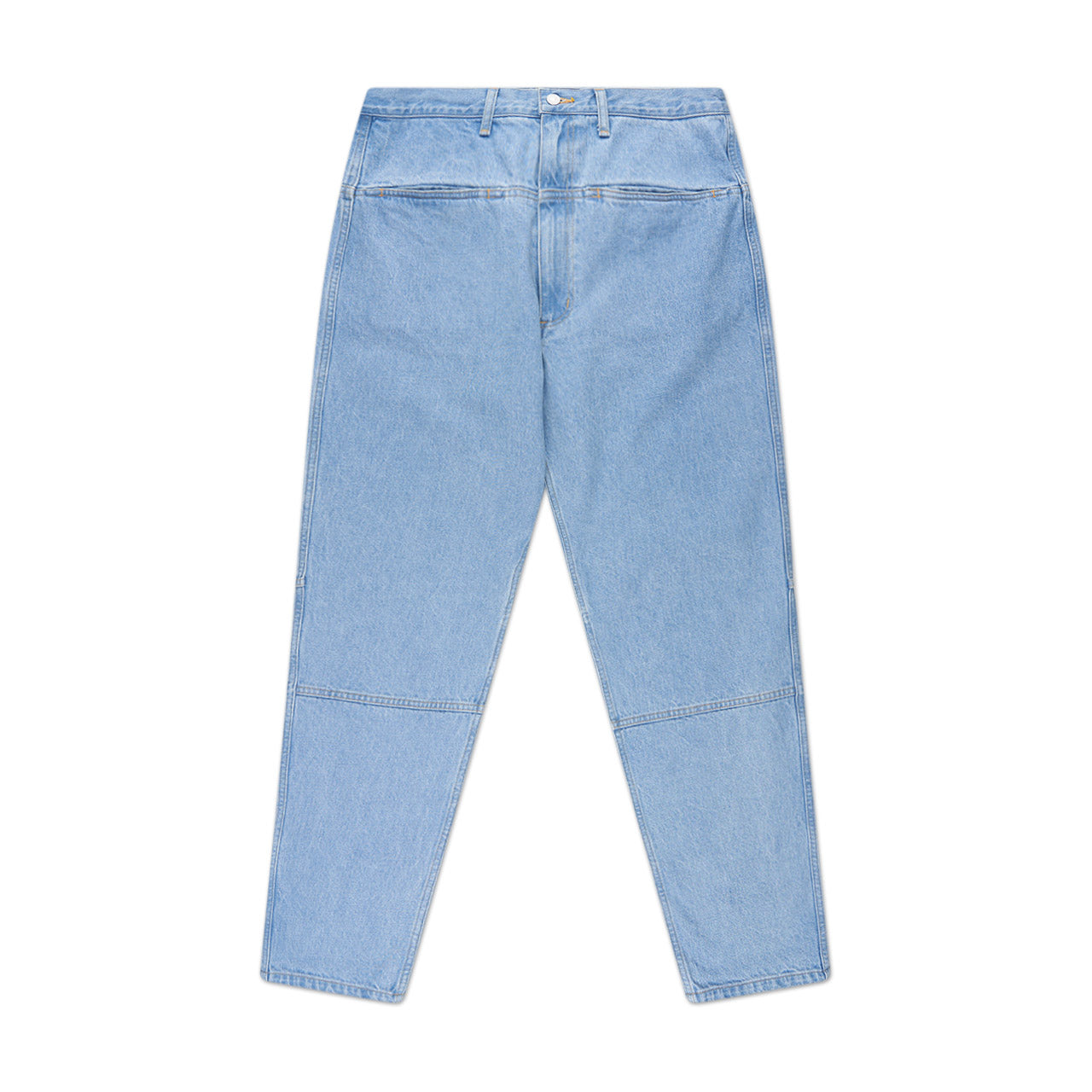 cav empt split design washed denim (blue) - a.plus store