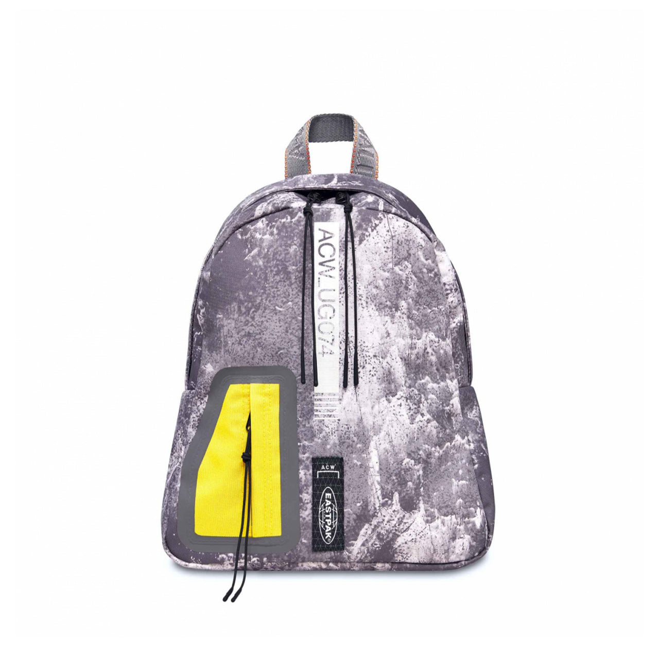 Score ontwerper vasthouden a-cold-wall* x eastpak compact backpack (grey / yellow) ACWUG074 - a.plus