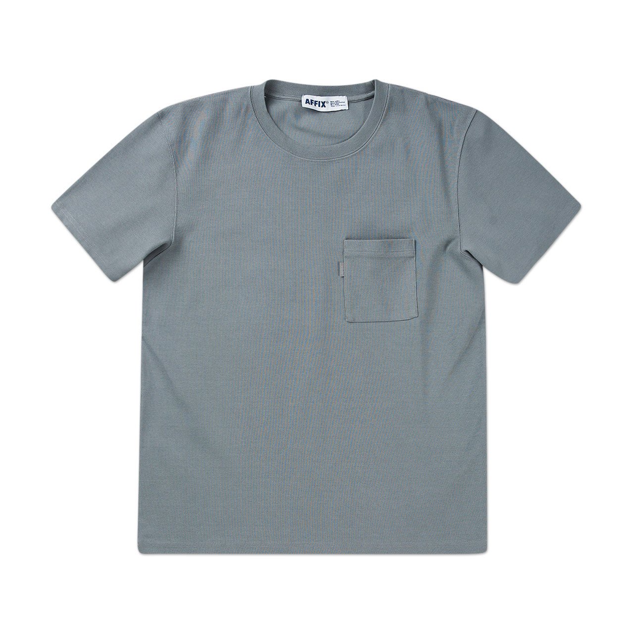 affxwrks standardised logo pocket t-shirt (silver grey)