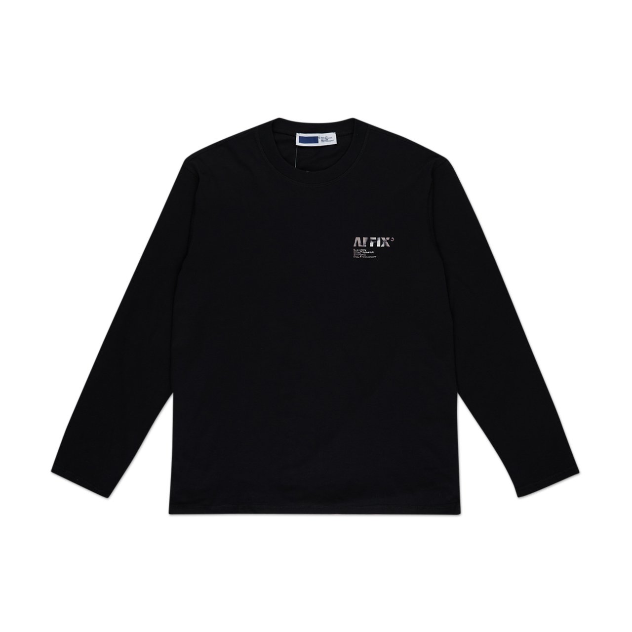 affxwrks a.i. standardised logo longsleeve t-shirt (black)