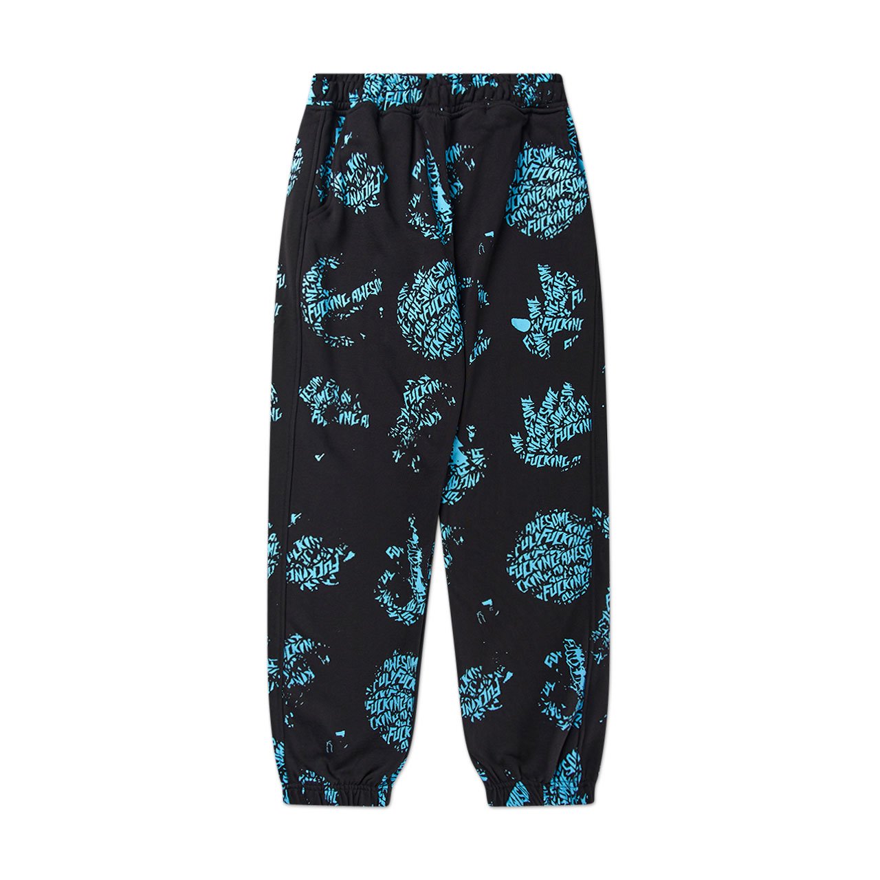 fucking awesome spiral aop sweatpant (black)