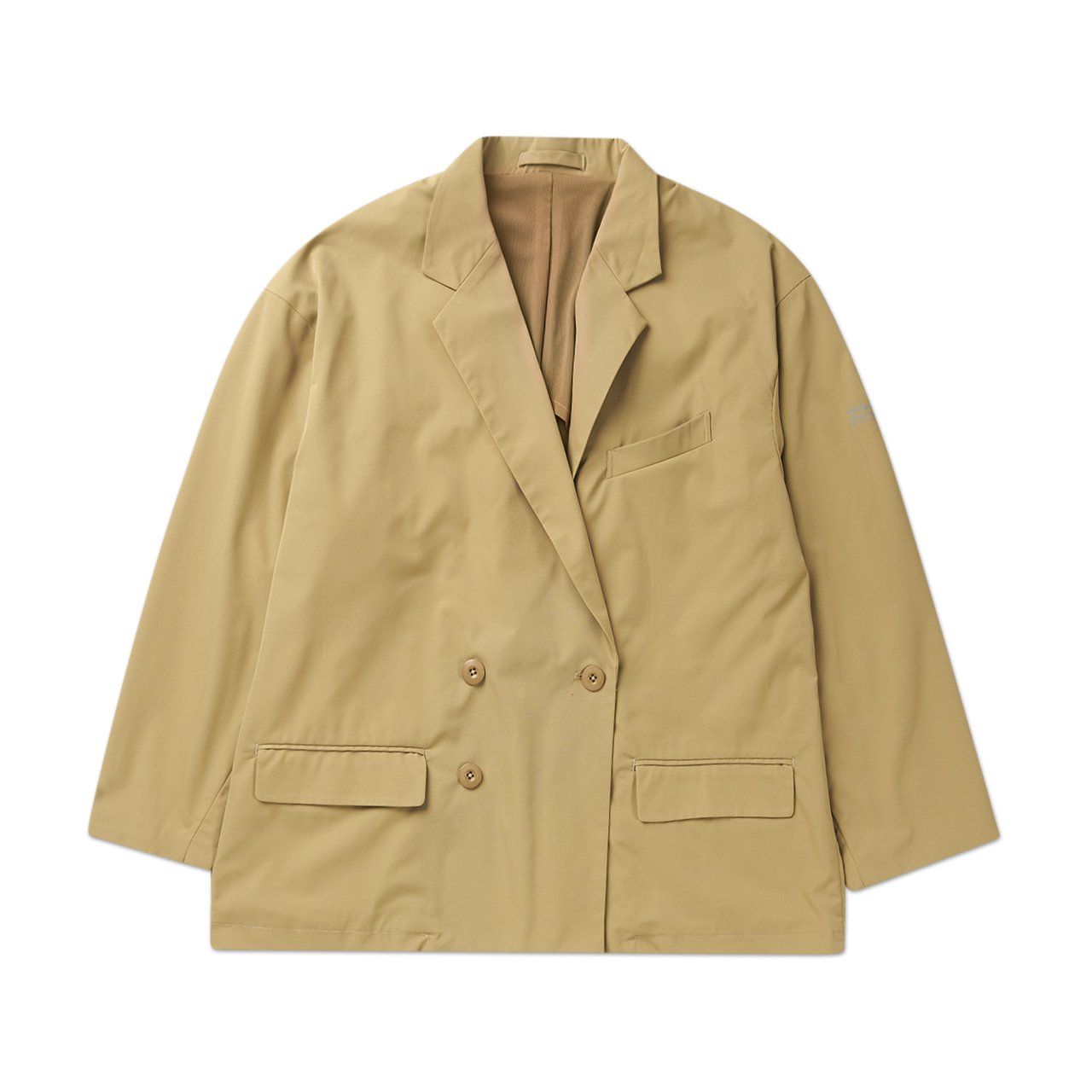 magic stick wildthings core boxy double jacket (sand)