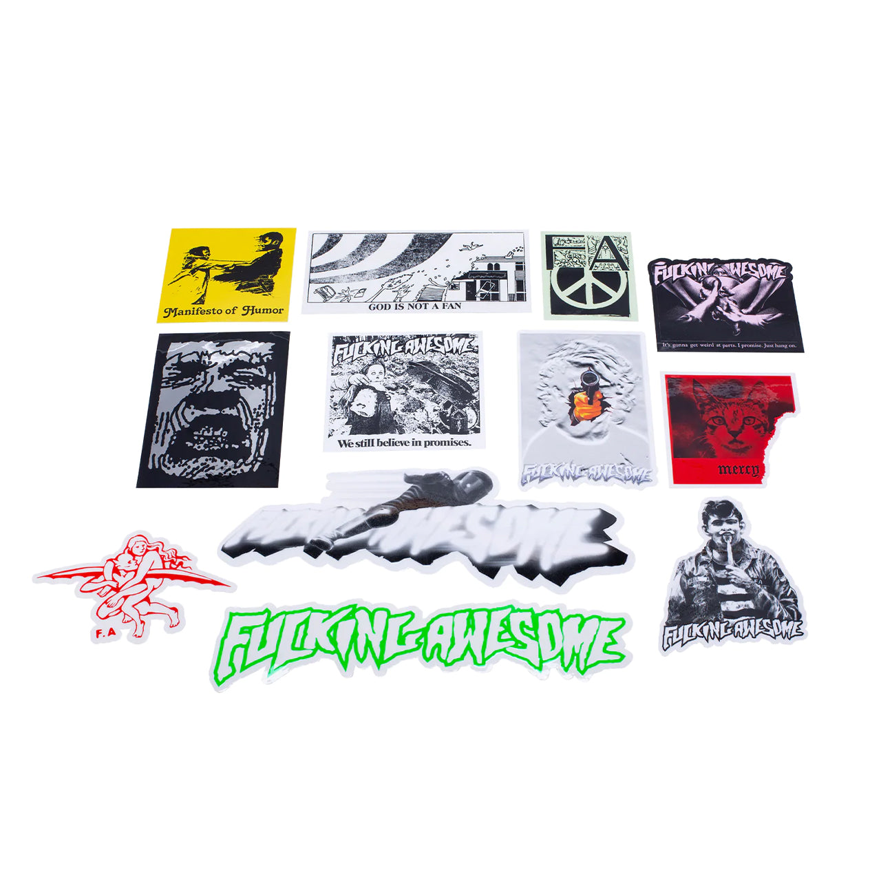 fucking awesome sticker pack (multi) PN3217 - a.plus