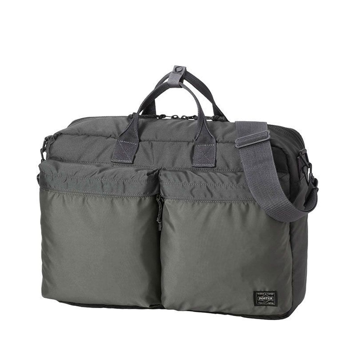 porter by yoshida 3way briefcase (grey)