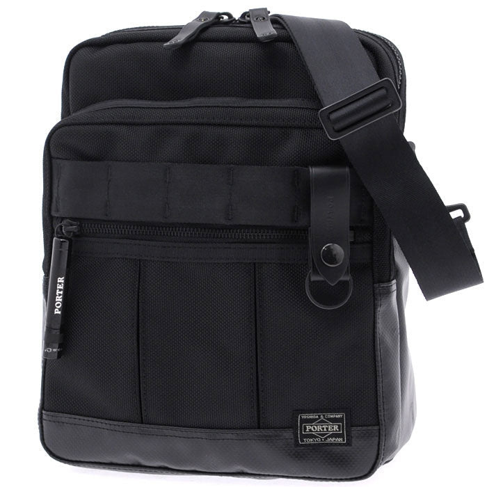 porter by yoshida heat shoulder bag (black)