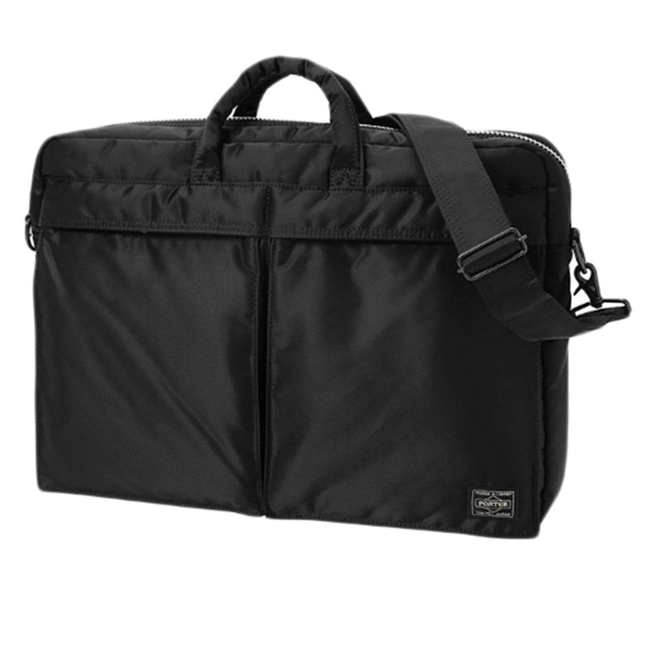 porter by yoshida tanker 2way briefcase (black)