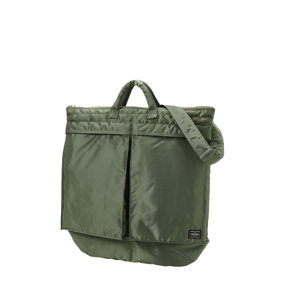 porter by yoshida tanker 2way helmet bag (olive) 622-68332-30 - a.plus