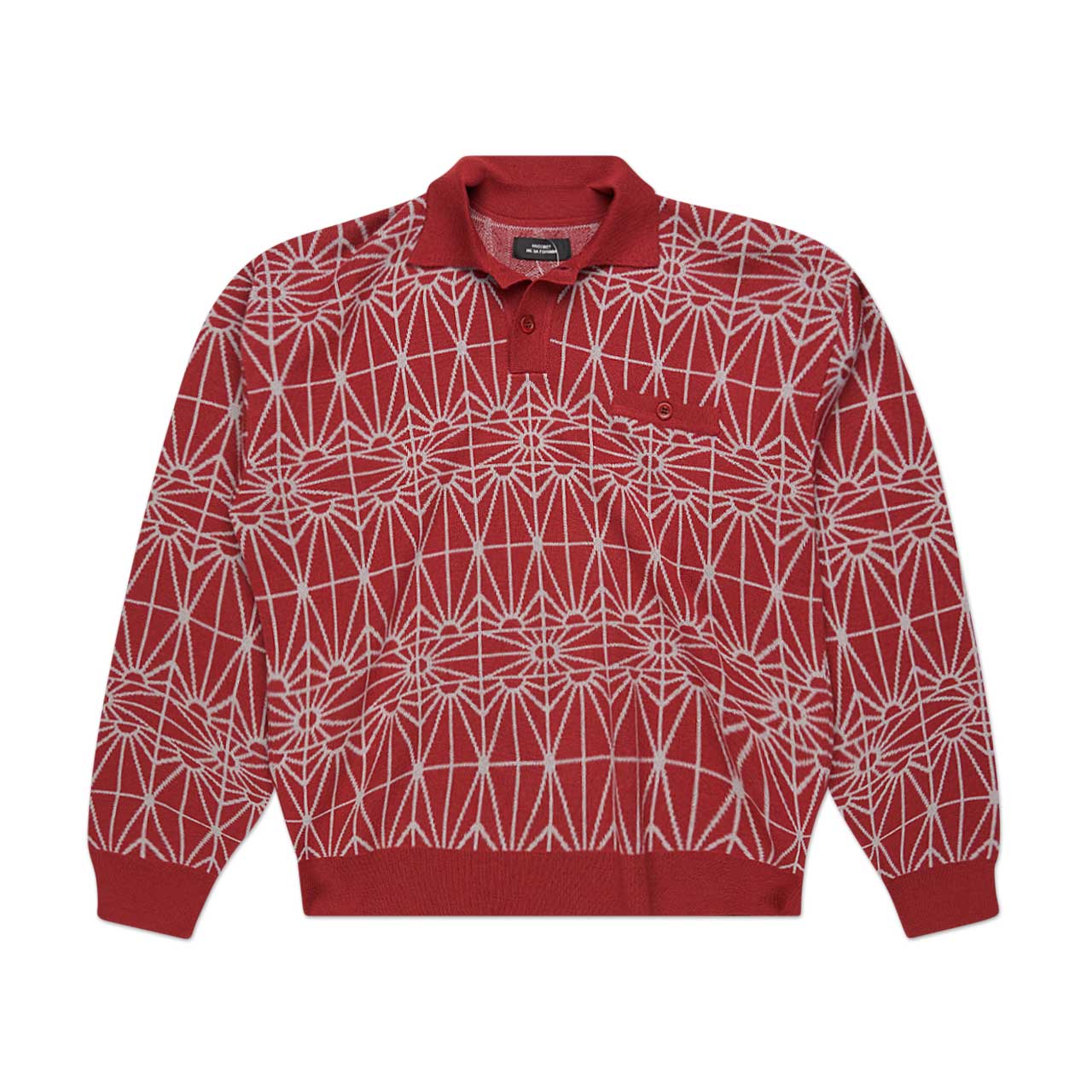 rassvet pocket sweater knit (red) PACC10N001 - a.plus