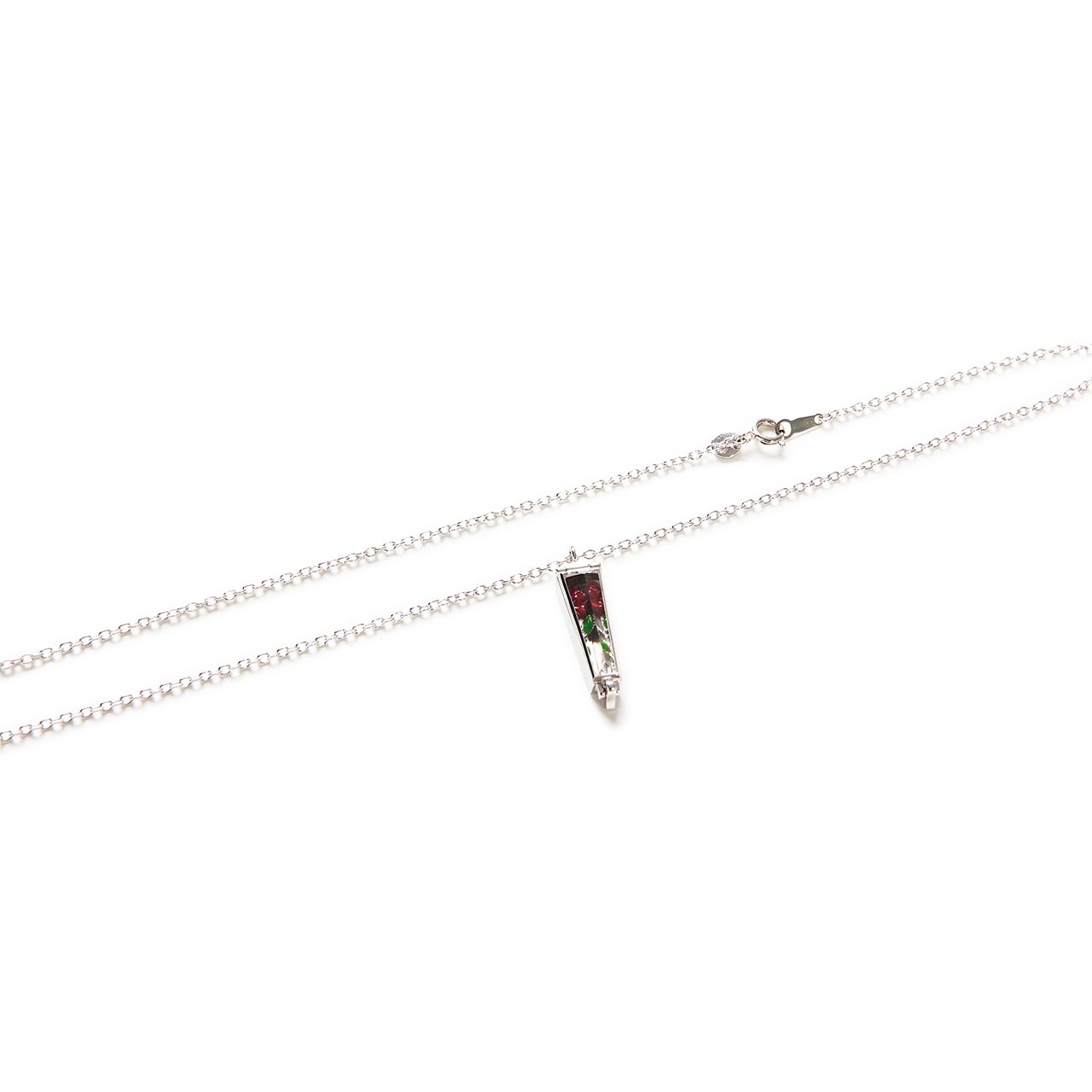 undercover rose case necklace (silver) UC1A4N02 - a.plus