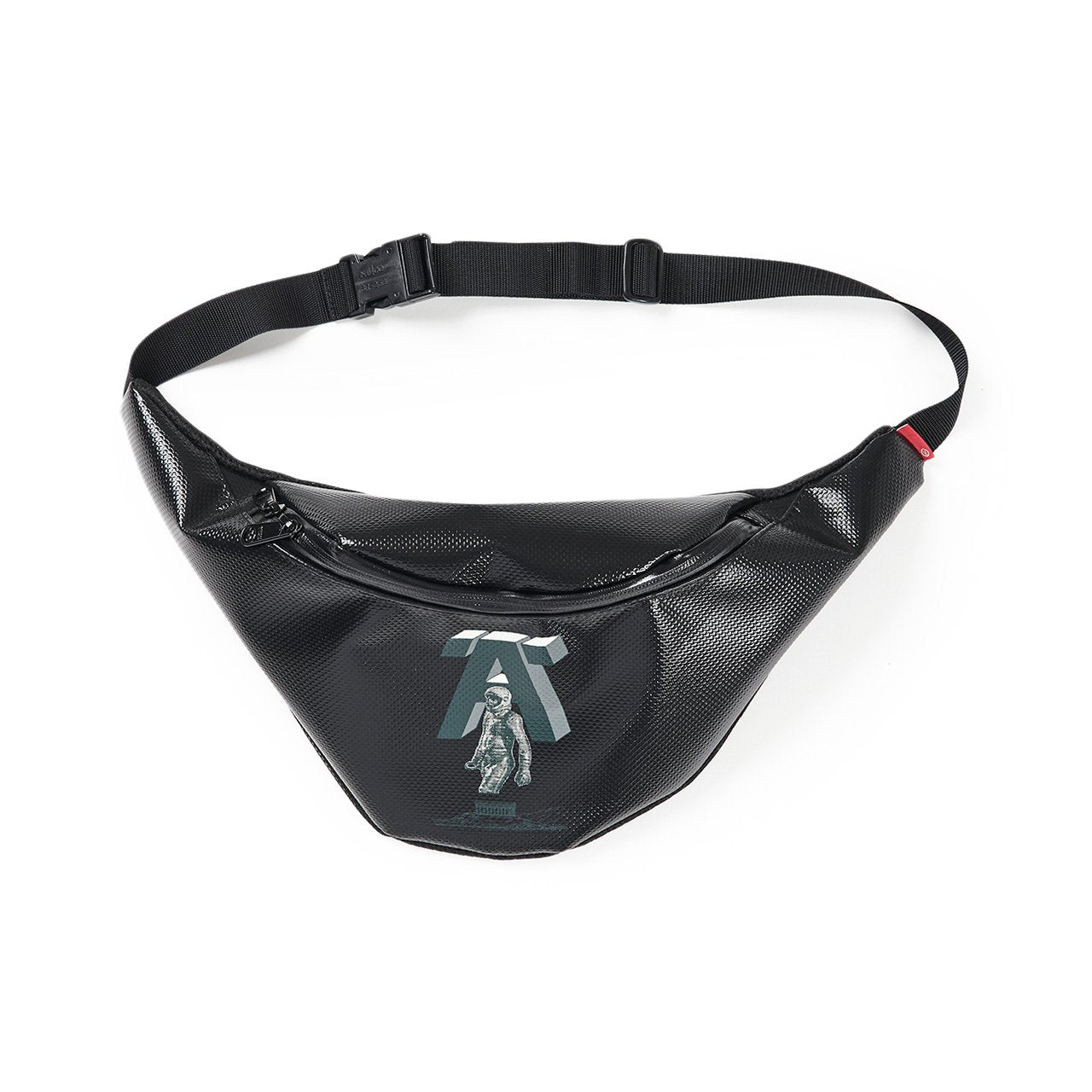 undercover tarpaulin waist bag (black) UC1A4P01-2 - a.plus