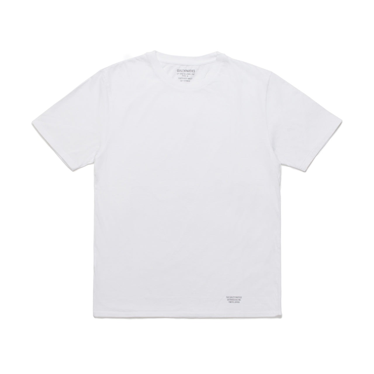 wacko maria classic 2 pack t-shirt (white)