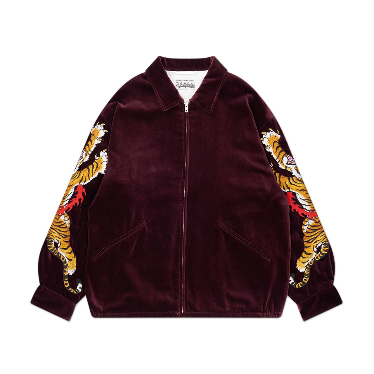 wacko maria tim lehi vietnam jacket (burgundy) TIMLEHI-WM-ML28 - a
