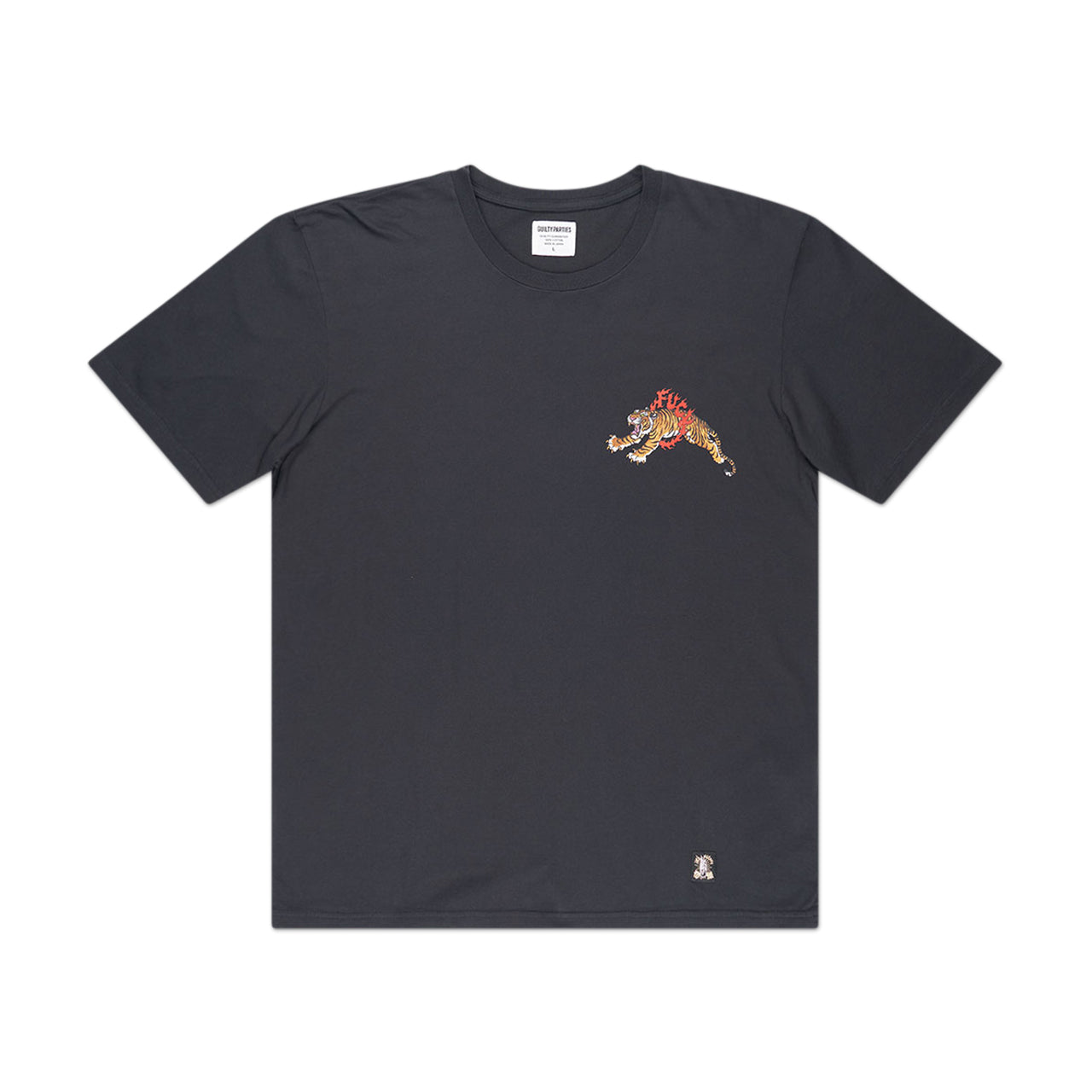 wacko maria x tim lehi standard crew neck t-shirt (black) TIMLEHI-WM-ST03 -  a.plus