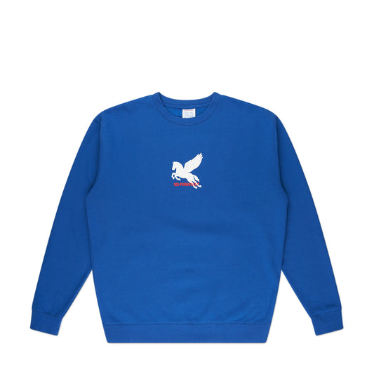 sci-fi fantasy pegasus crewneck (blue)