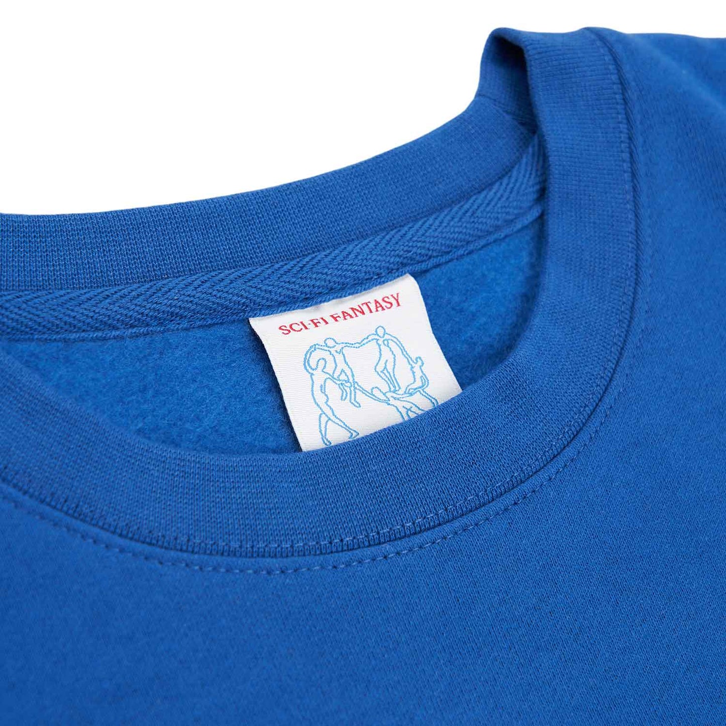 sci-fi fantasy pegasus crewneck (blue)