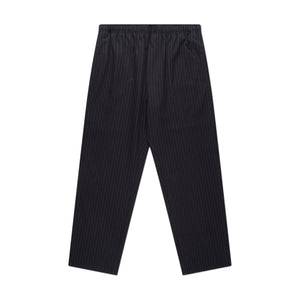 stüssy wool stripe beach pant (schwarz)