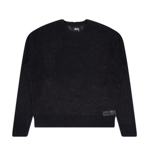 stüssy loose knit sweater (schwarz)