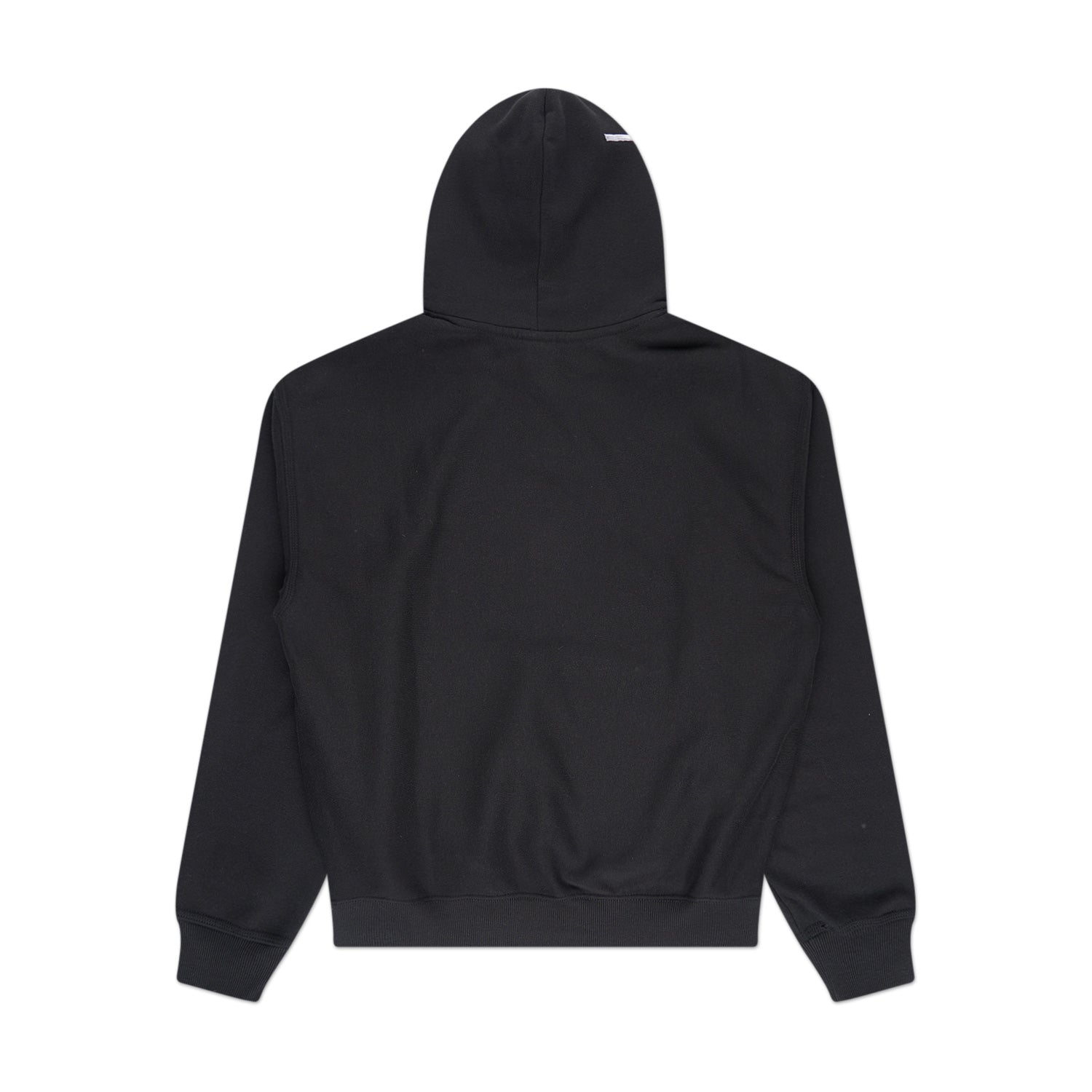 stüssy back hood applique hoodie (black) 118472-0001 - a.plus store