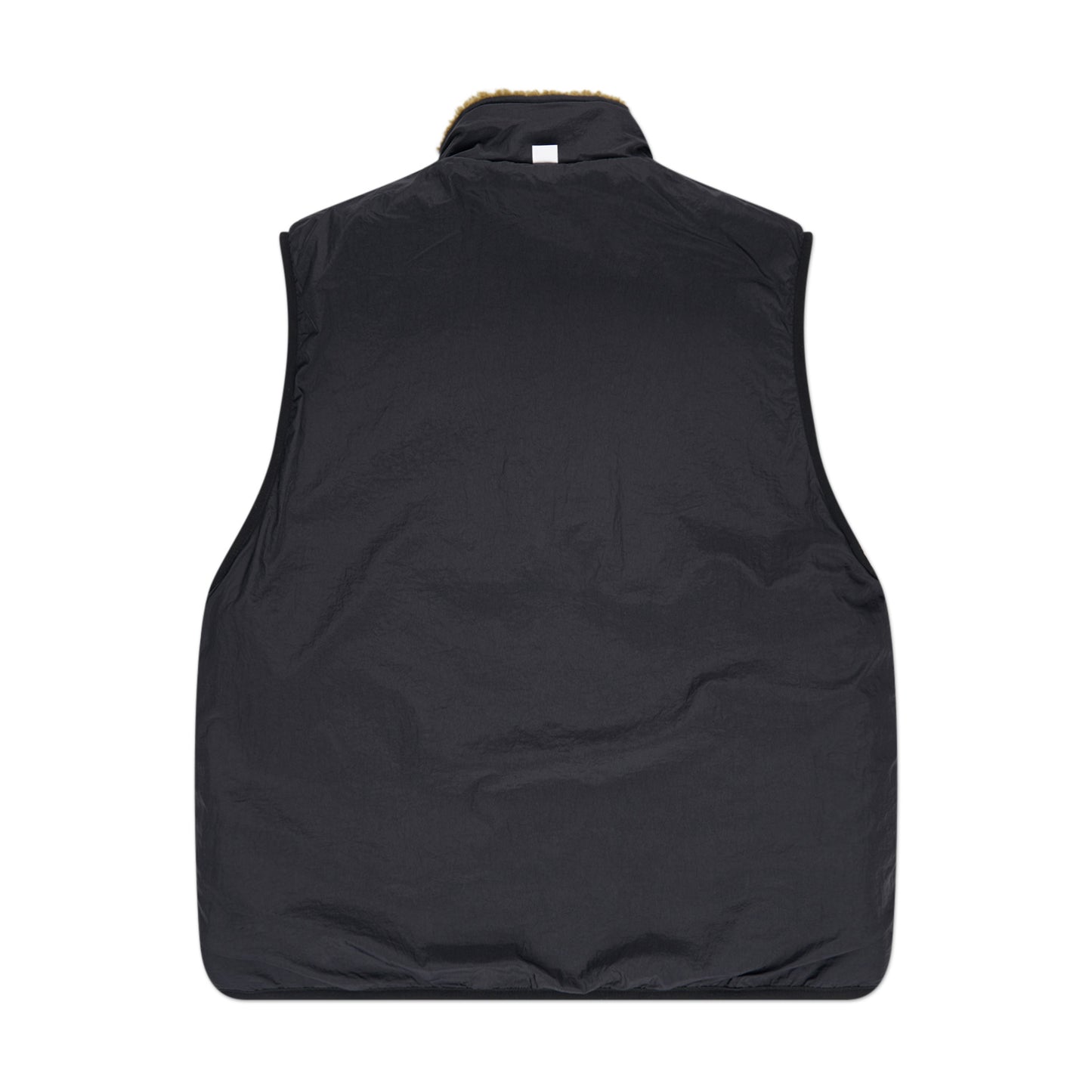 stüssy sherpa reversible vest (olive)