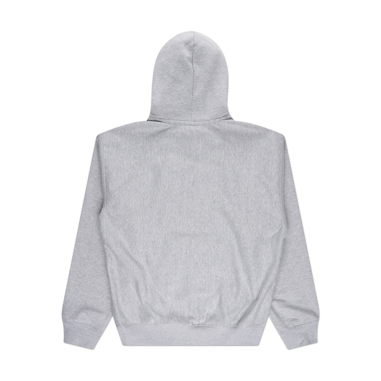 stüssy stock logo hoodie (grey heather)