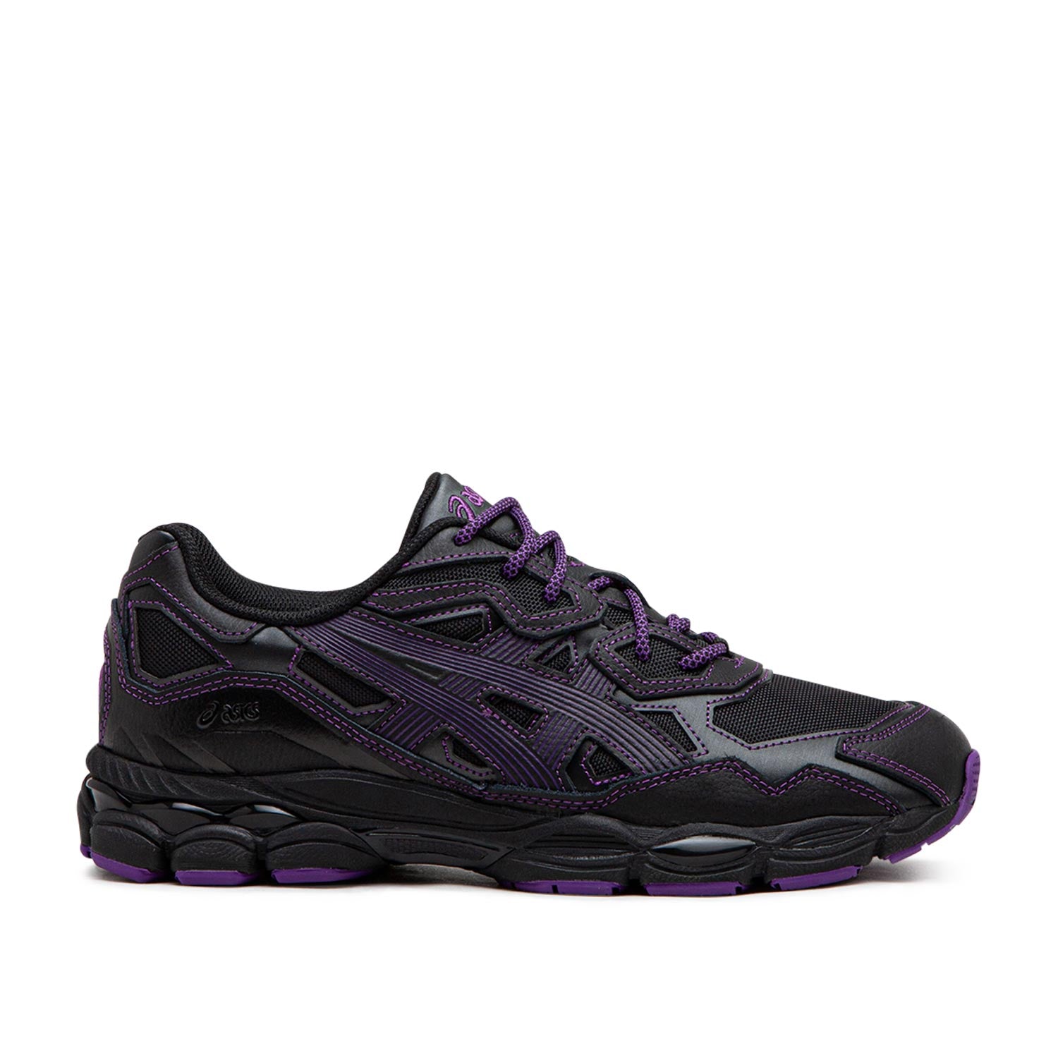 asics x needles gel-nyc (black / purple)